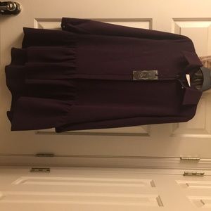 Brand new long purple long sleeve shirt